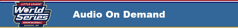 Audio On Demand