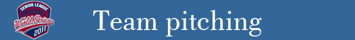 Team pitching