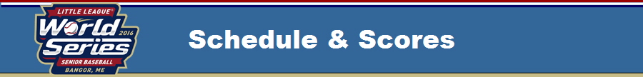 Schedule & Scores